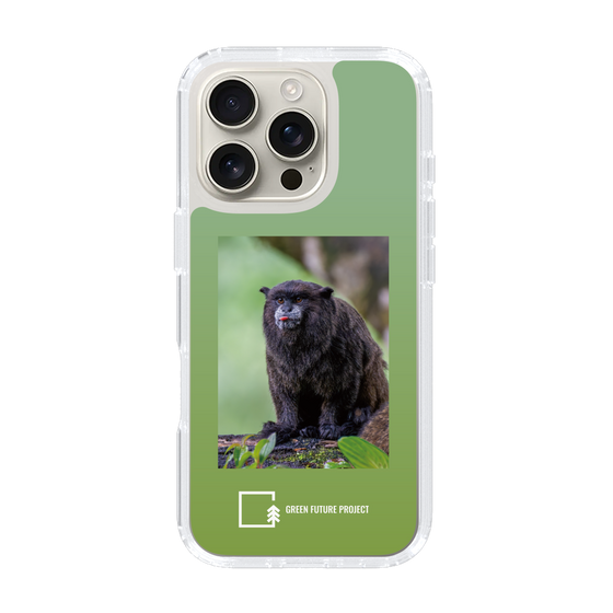 Slim Protection Case［ Green Future Project - Black-mantled Tamarin ］