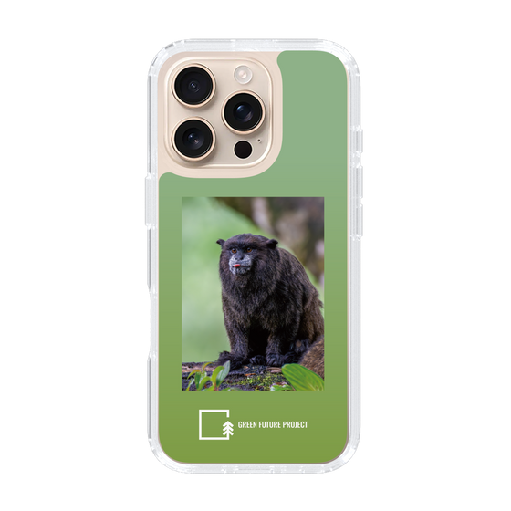Slim Protection Case［ Green Future Project - Black-mantled Tamarin ］