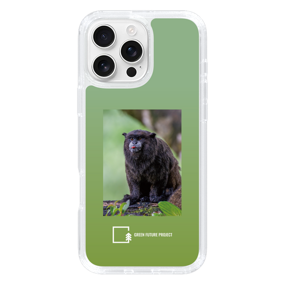Slim Protection Case［ Green Future Project - Black-mantled Tamarin ］