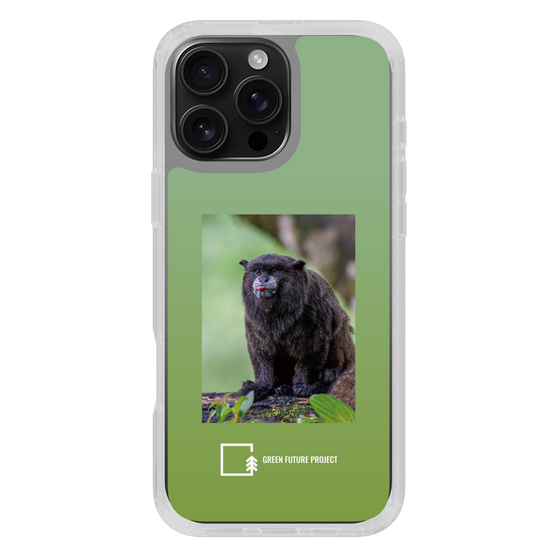 Slim Protection Case［ Green Future Project - Black-mantled Tamarin ］