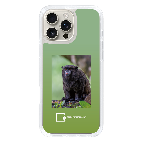 Slim Protection Case［ Green Future Project - Black-mantled Tamarin ］
