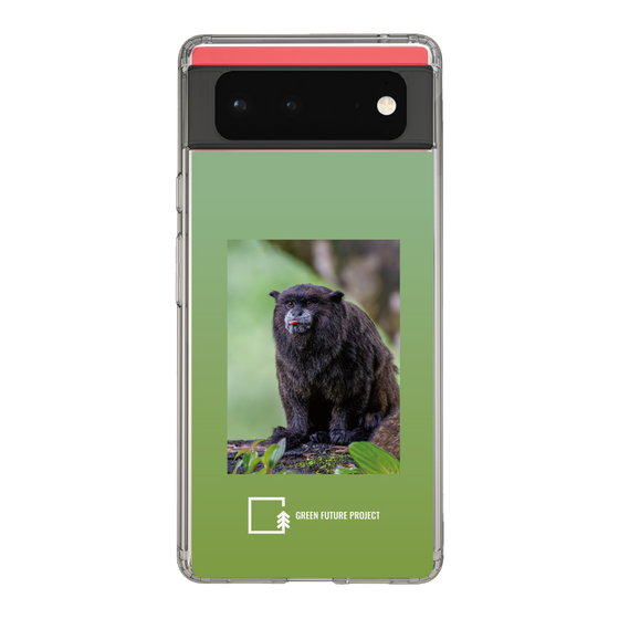 Slim Protection Case［ Green Future Project - Black-mantled Tamarin ］