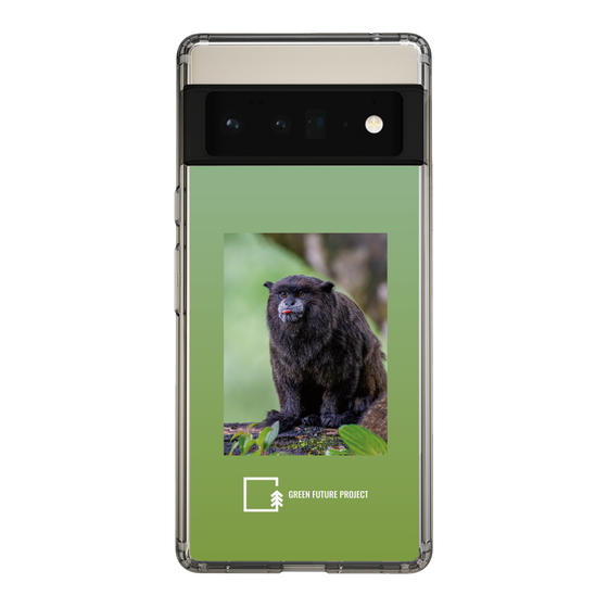 Slim Protection Case［ Green Future Project - Black-mantled Tamarin ］