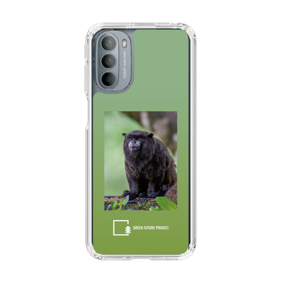 Slim Protection Case［ Green Future Project - Black-mantled Tamarin ］