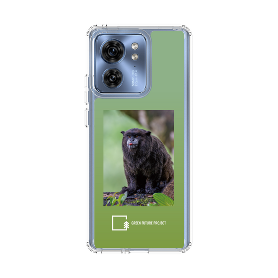 Slim Protection Case［ Green Future Project - Black-mantled Tamarin ］