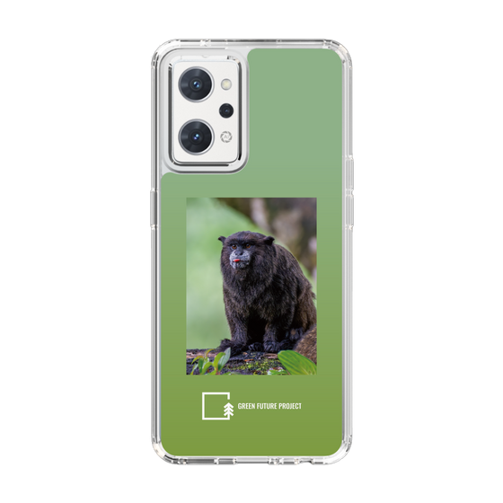 Slim Protection Case［ Green Future Project - Black-mantled Tamarin ］