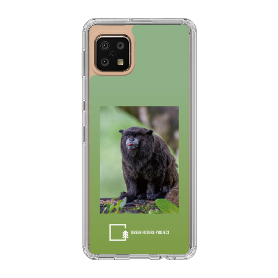Slim Protection Case［ Green Future Project - Black-mantled Tamarin ］