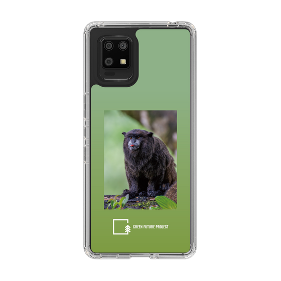 Slim Protection Case［ Green Future Project - Black-mantled Tamarin ］
