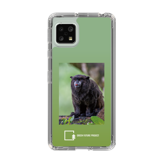 Slim Protection Case［ Green Future Project - Black-mantled Tamarin ］