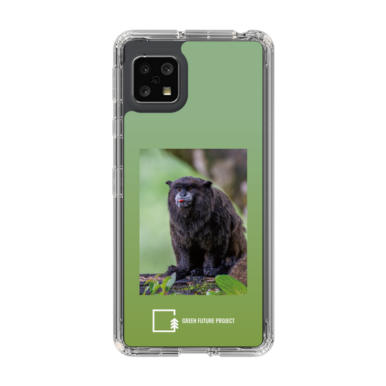 Slim Protection Case［ Green Future Project - Black-mantled Tamarin ］