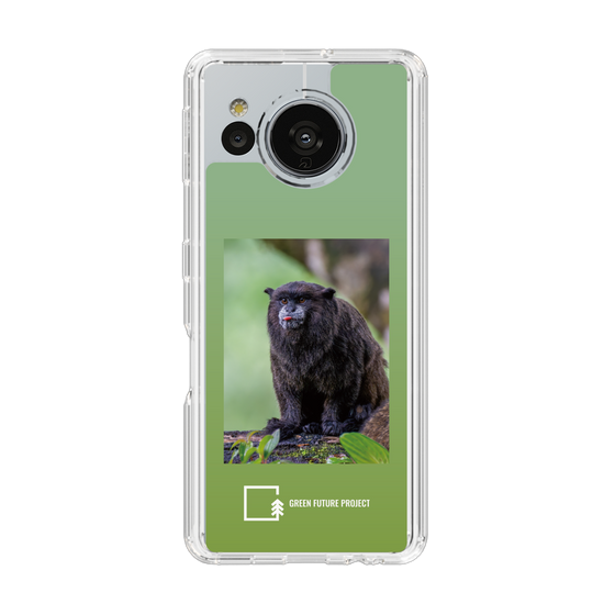 Slim Protection Case［ Green Future Project - Black-mantled Tamarin ］