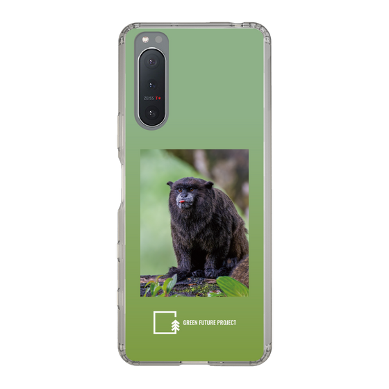 Slim Protection Case［ Green Future Project - Black-mantled Tamarin ］