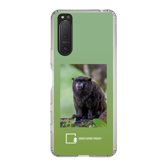 Slim Protection Case［ Green Future Project - Black-mantled Tamarin ］