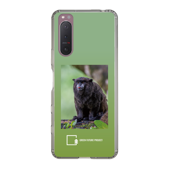 Slim Protection Case［ Green Future Project - Black-mantled Tamarin ］