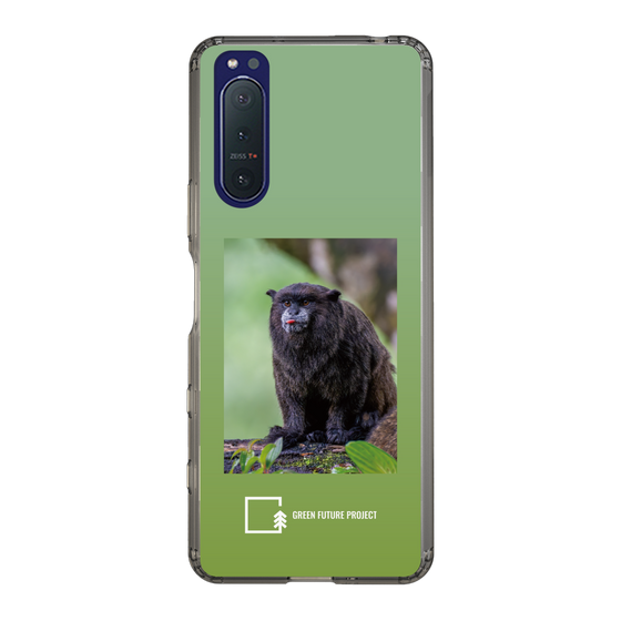 Slim Protection Case［ Green Future Project - Black-mantled Tamarin ］