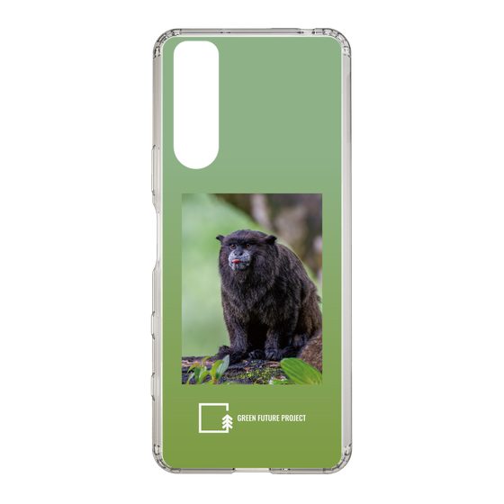 Slim Protection Case［ Green Future Project - Black-mantled Tamarin ］