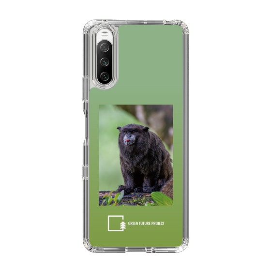 Slim Protection Case［ Green Future Project - Black-mantled Tamarin ］