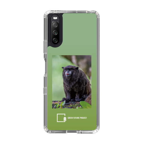 Slim Protection Case［ Green Future Project - Black-mantled Tamarin ］