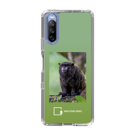 Slim Protection Case［ Green Future Project - Black-mantled Tamarin ］