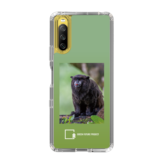 Slim Protection Case［ Green Future Project - Black-mantled Tamarin ］