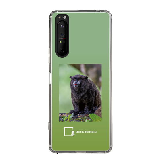 Slim Protection Case［ Green Future Project - Black-mantled Tamarin ］