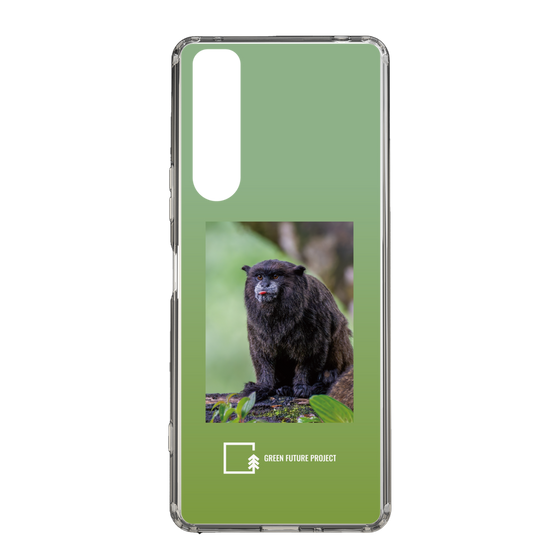Slim Protection Case［ Green Future Project - Black-mantled Tamarin ］