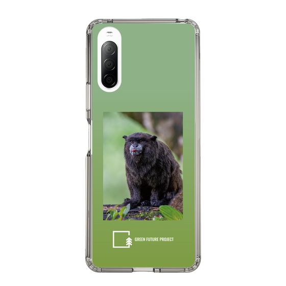 Slim Protection Case［ Green Future Project - Black-mantled Tamarin ］