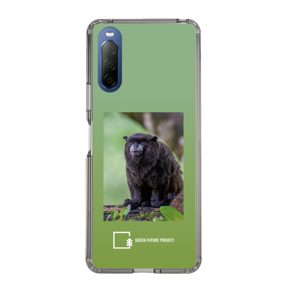 Slim Protection Case［ Green Future Project - Black-mantled Tamarin ］