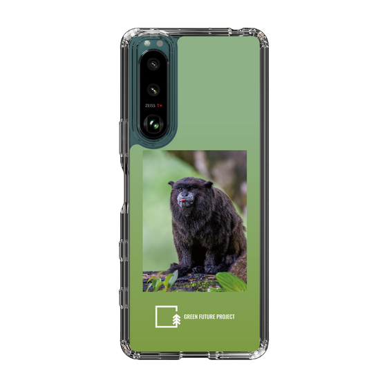 Slim Protection Case［ Green Future Project - Black-mantled Tamarin ］