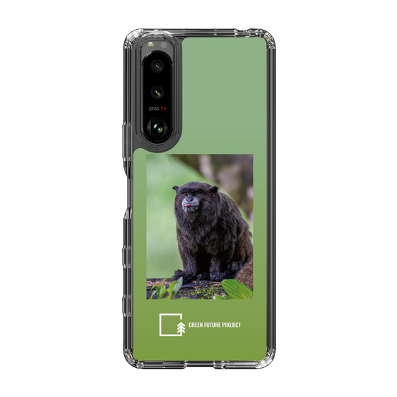 Slim Protection Case［ Green Future Project - Black-mantled Tamarin ］