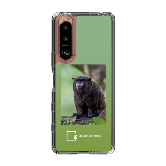 Slim Protection Case［ Green Future Project - Black-mantled Tamarin ］