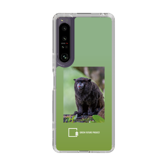 Slim Protection Case［ Green Future Project - Black-mantled Tamarin ］