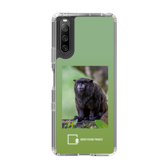 Slim Protection Case［ Green Future Project - Black-mantled Tamarin ］
