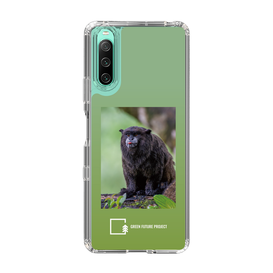 Slim Protection Case［ Green Future Project - Black-mantled Tamarin ］