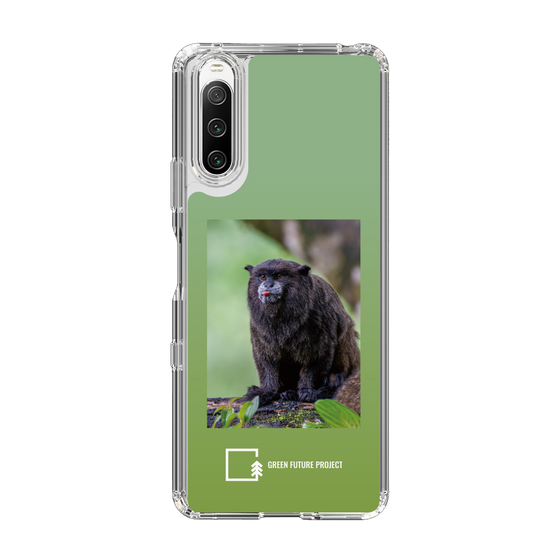 Slim Protection Case［ Green Future Project - Black-mantled Tamarin ］