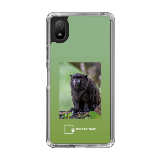 Slim Protection Case［ Green Future Project - Black-mantled Tamarin ］