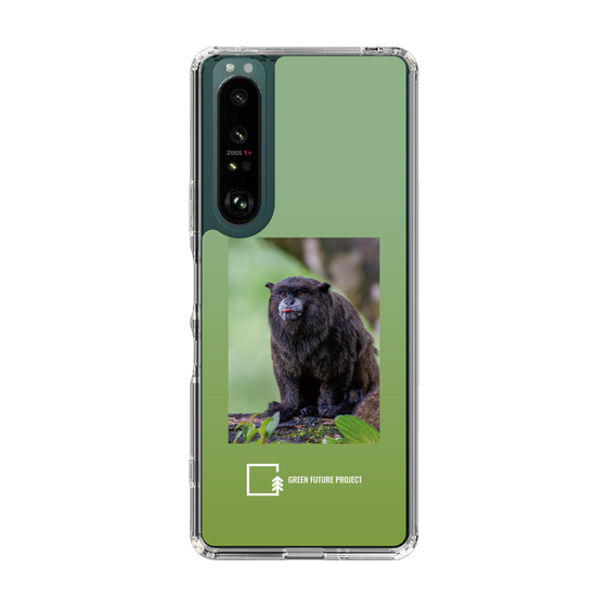Slim Protection Case［ Green Future Project - Black-mantled Tamarin ］