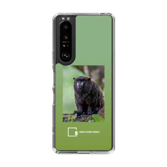 Slim Protection Case［ Green Future Project - Black-mantled Tamarin ］