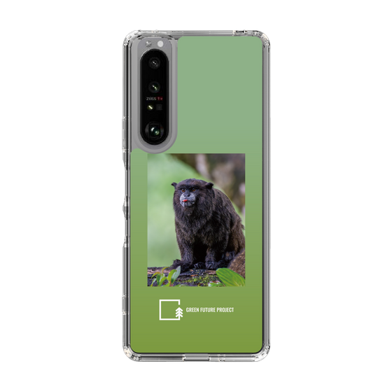 Slim Protection Case［ Green Future Project - Black-mantled Tamarin ］