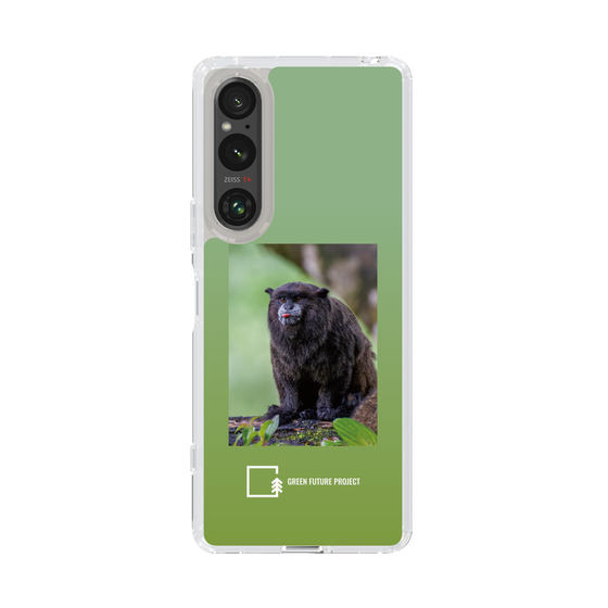 Slim Protection Case［ Green Future Project - Black-mantled Tamarin ］