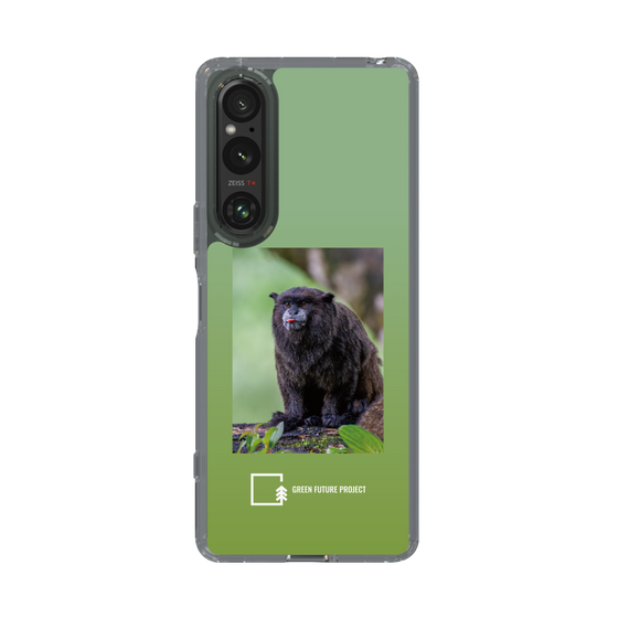 Slim Protection Case［ Green Future Project - Black-mantled Tamarin ］