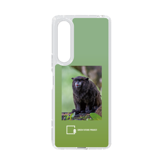 Slim Protection Case［ Green Future Project - Black-mantled Tamarin ］