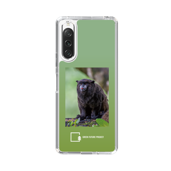 Slim Protection Case［ Green Future Project - Black-mantled Tamarin ］