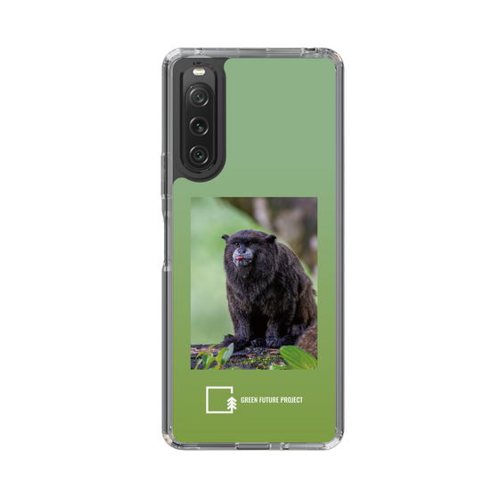 Slim Protection Case［ Green Future Project - Black-mantled Tamarin ］