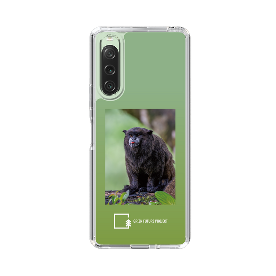 Slim Protection Case［ Green Future Project - Black-mantled Tamarin ］