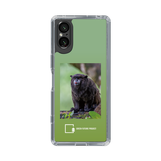 Slim Protection Case［ Green Future Project - Black-mantled Tamarin ］