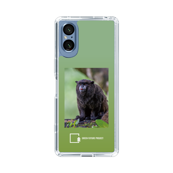 Slim Protection Case［ Green Future Project - Black-mantled Tamarin ］