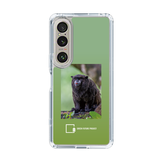 Slim Protection Case［ Green Future Project - Black-mantled Tamarin ］