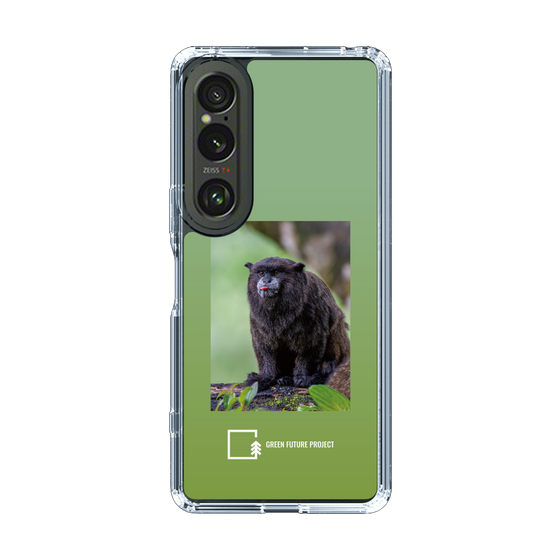 Slim Protection Case［ Green Future Project - Black-mantled Tamarin ］