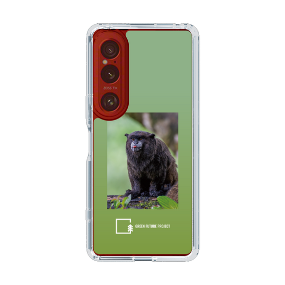 Slim Protection Case［ Green Future Project - Black-mantled Tamarin ］